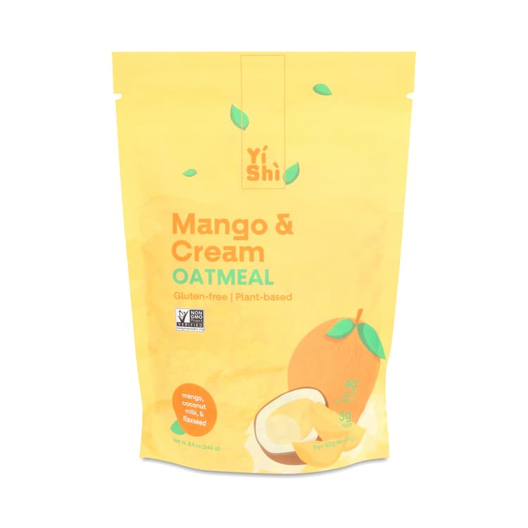Yishi Oatmeal, Mango & Cream
