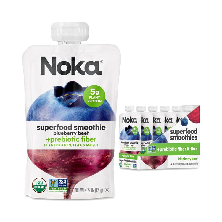 Noka Organic Superfood Smoothie, Blueberry Beet