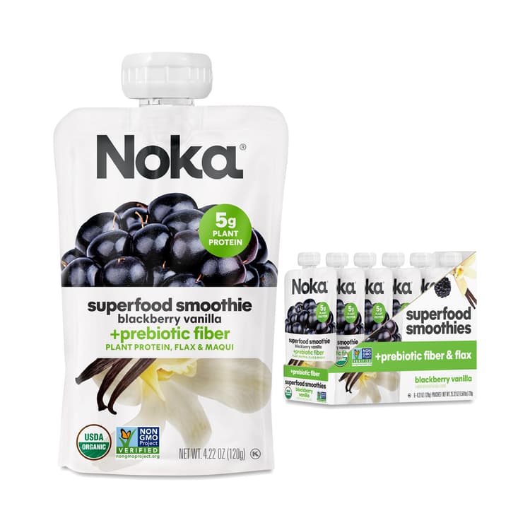 Noka Organic Superfood Smoothie, Blackberry Vanilla