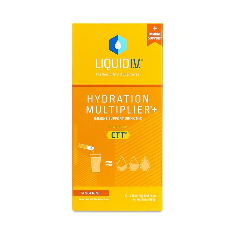 Liquid Iv Hydration Multiplier+ Tangerine Immune Support Drink Mix