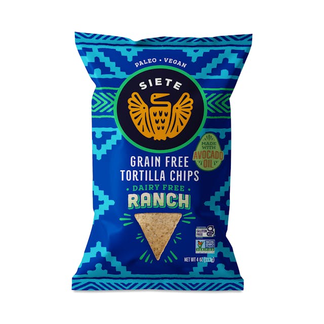Is it Gluten Free? Siete Ranch Tortilla Chips