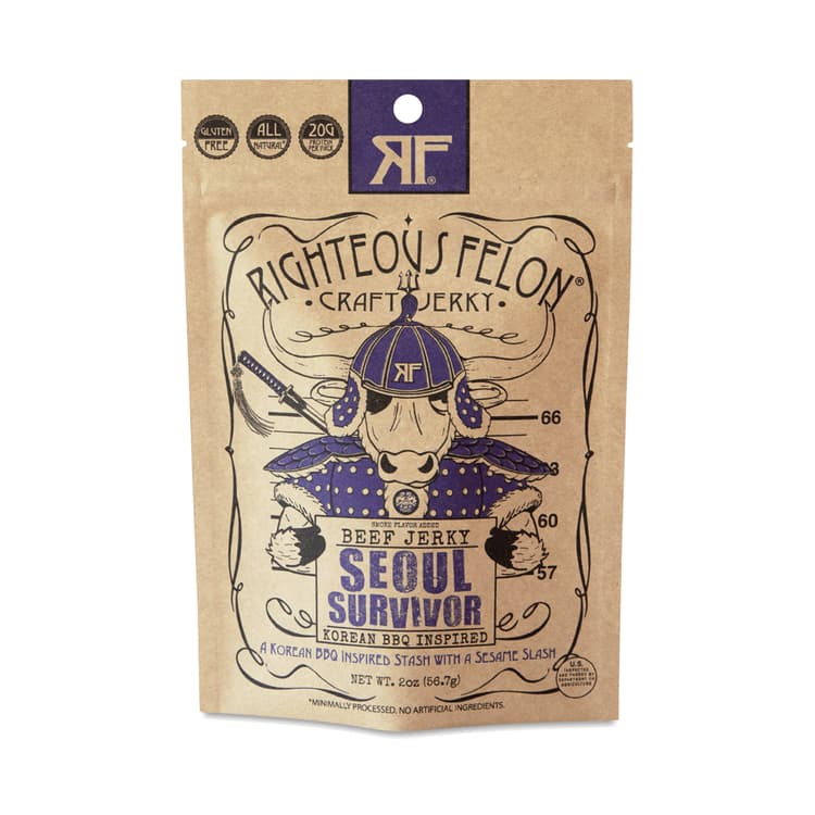 Righteous Felon Beef Jerky, Seoul Survivor