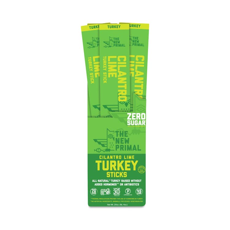 The New Primal Turkey Sticks, Cilantro Lime