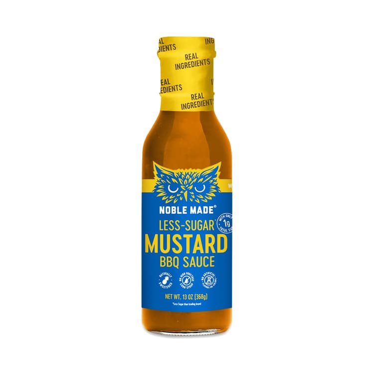 The New Primal Noble Made Bbq Sauce, Less-Sugar Mustard