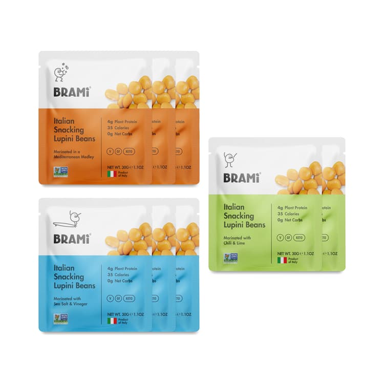 Brami Italian Snacking Lupini Beans, Variety