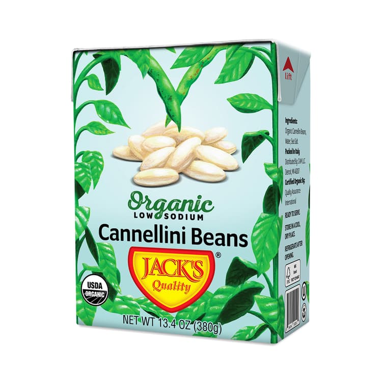 Jack'S Quality Cannellini Beans, Low Sodium