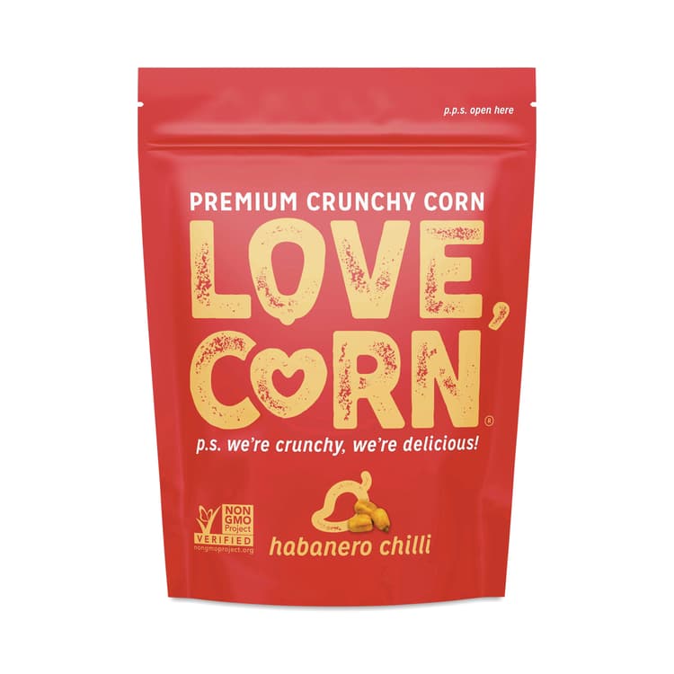 Love Corn Roasted Corn Snack, Habanero