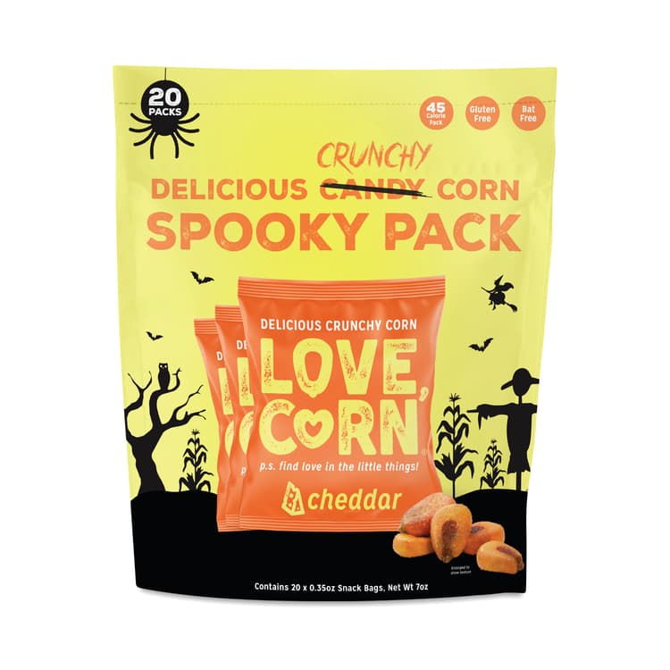 Love Corn Roasted Corn Snack, Cheezy, Snack