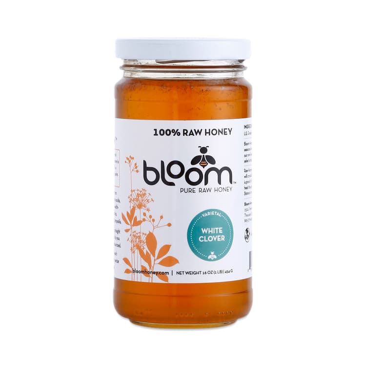 White Clover Pure Raw Honey