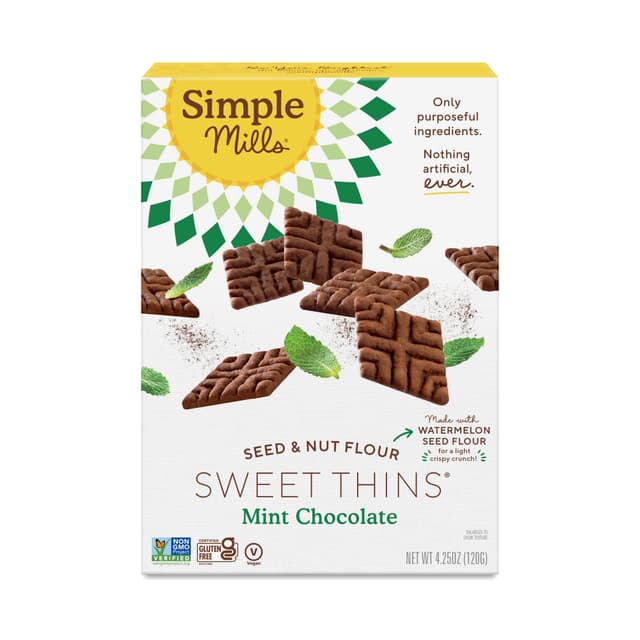 Is it Vegan? Simple Mills Seed & Nut Flour Mint Chocolate Sweet Thins