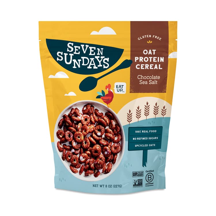 Seven Sundays Oat Protein Cereal, Chocolate Sea Salt