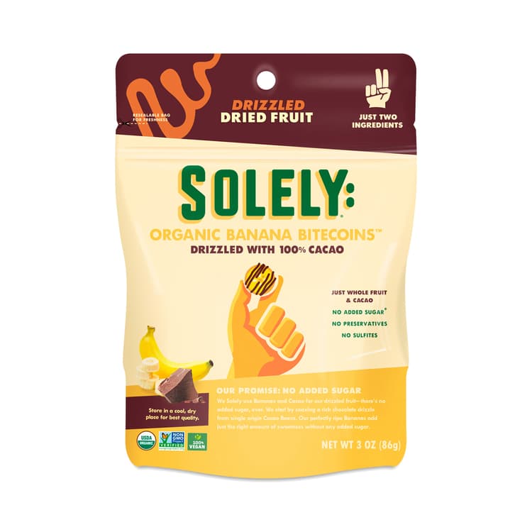 Solely: Organic Banana Bitecoins