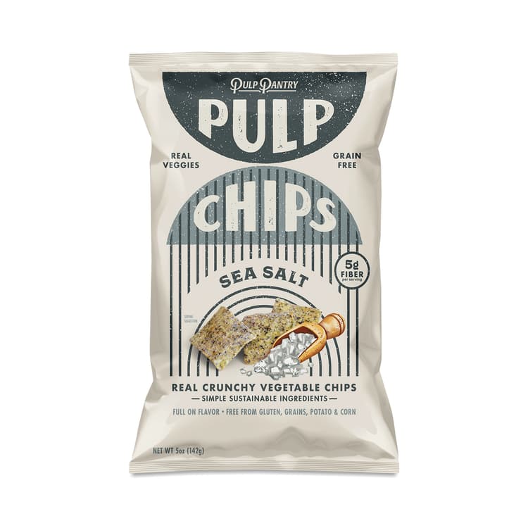 Pulp Pantry Veggie Chips, Sea Salt