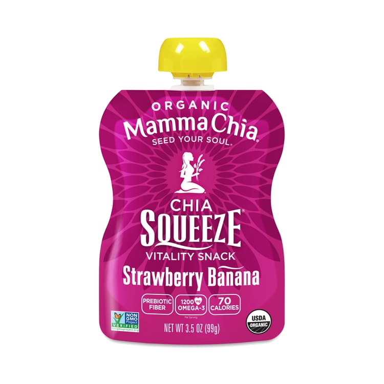Mamma Chia Chia Squeeze, Strawberry Banana