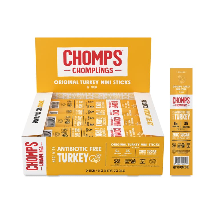 Chomps Mini Free Range Turkey Chomplings, Original, Value Size