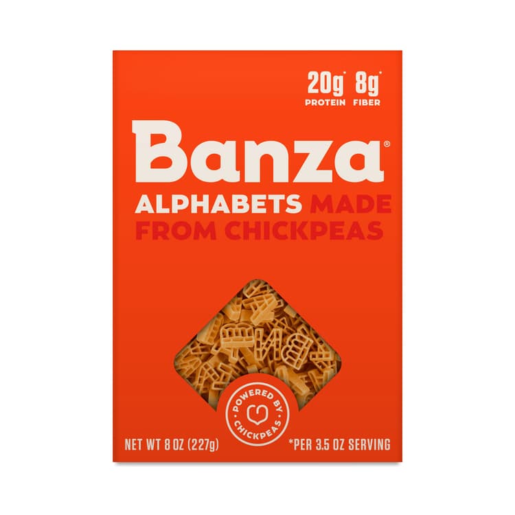 Banza Alphabets Chickpea Pasta