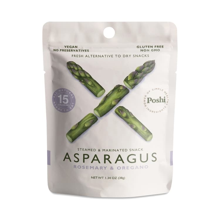 Poshi Steamed & Marinated Asparagus, Rosemary & Oregano