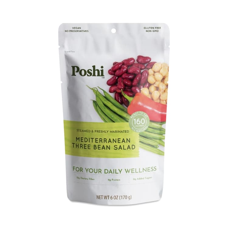 Poshi Mediterranean Three Bean Salad