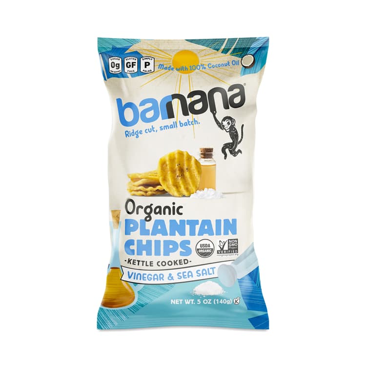 Barnana Plantain Chips, Sea Salt & Vinegar