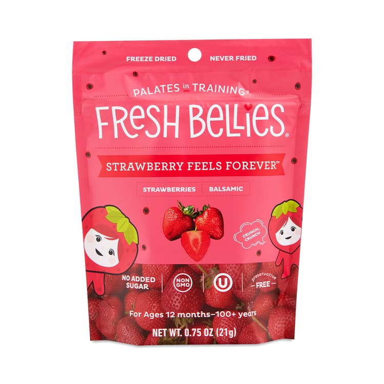 Fresh Bellies Freeze Dried Snacks, Strawberry Feels Forever