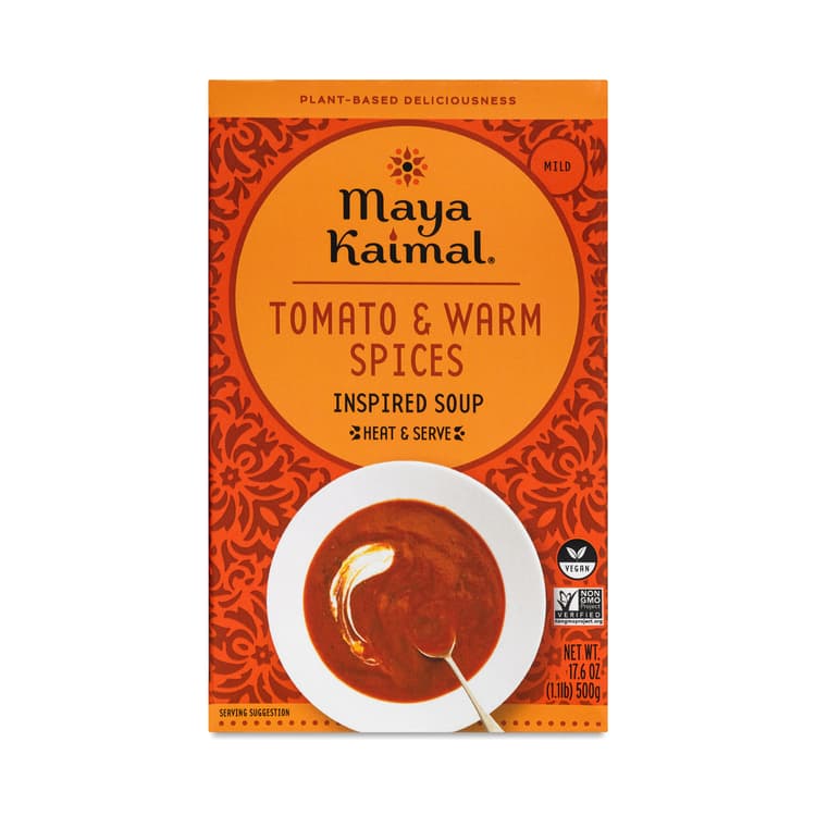 Maya Kaimal Inspired Soup, Tomato & Warm Spices