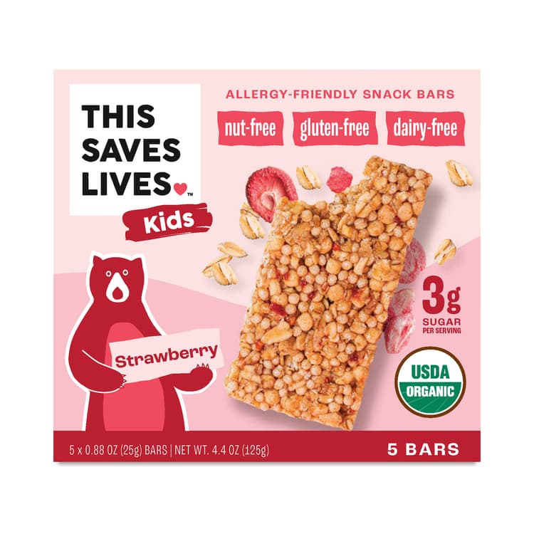 This Saves Lives Rockin' Straw-Beary Kids Bars