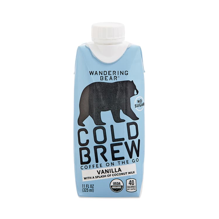 Cold Brew Coffee On The Go, Vanilla With A Splash Of Coconut