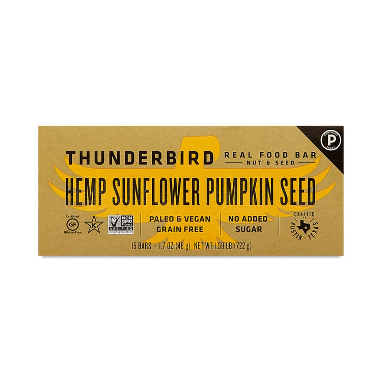 Hemp Sunflower Pumpkin Seed Bars