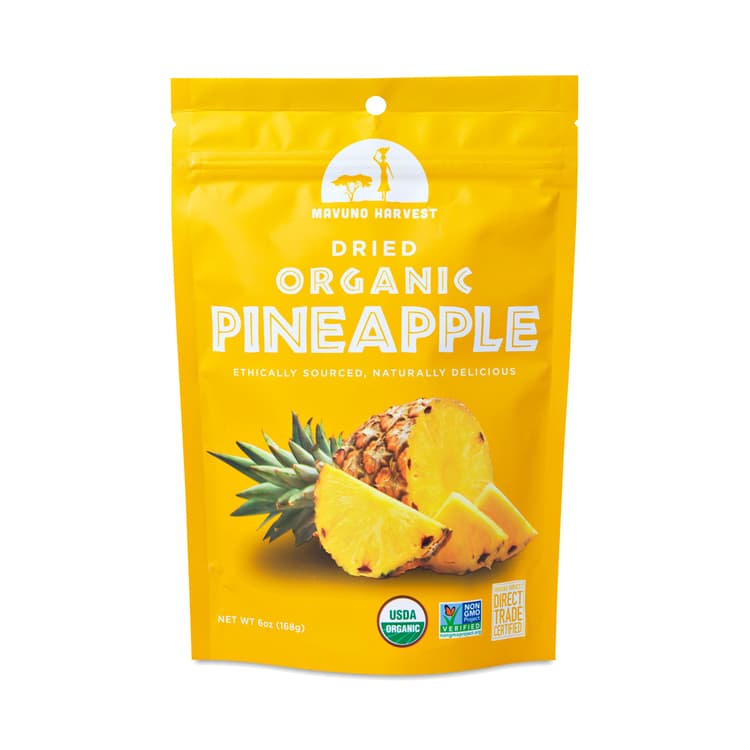Mavuno Harvest Organic Dried Pineapple