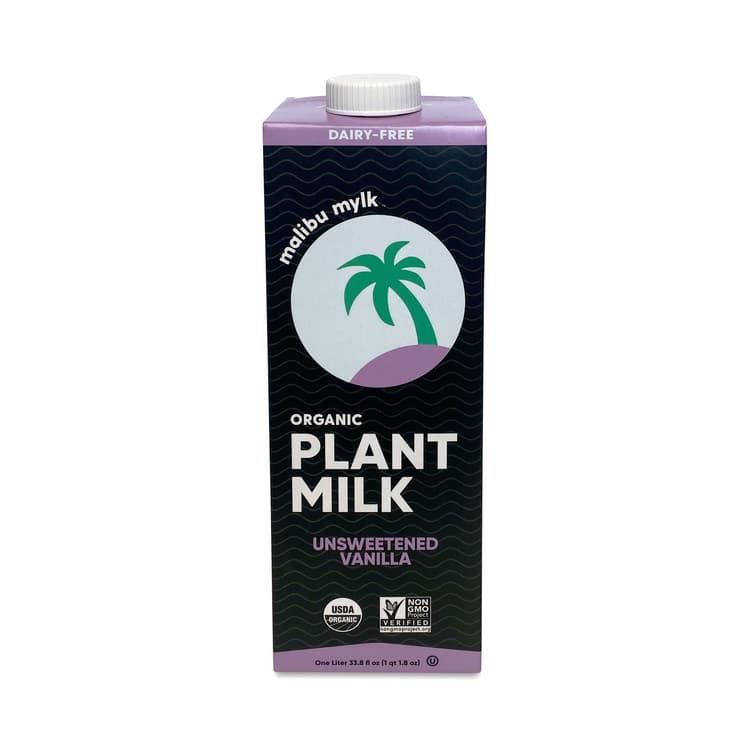 Malibu Mylk Organic Plant Milk, Unsweetened Vanilla