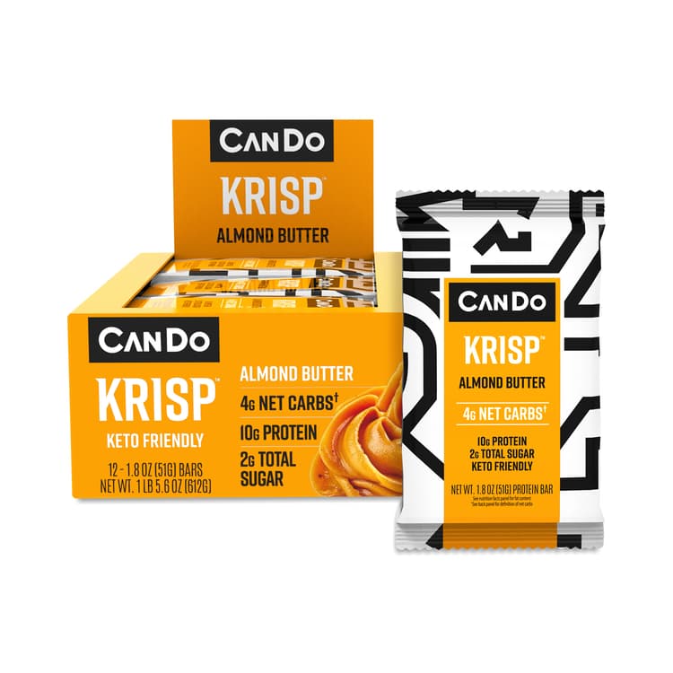 Cando Keto Protein Bar, Almond Butter