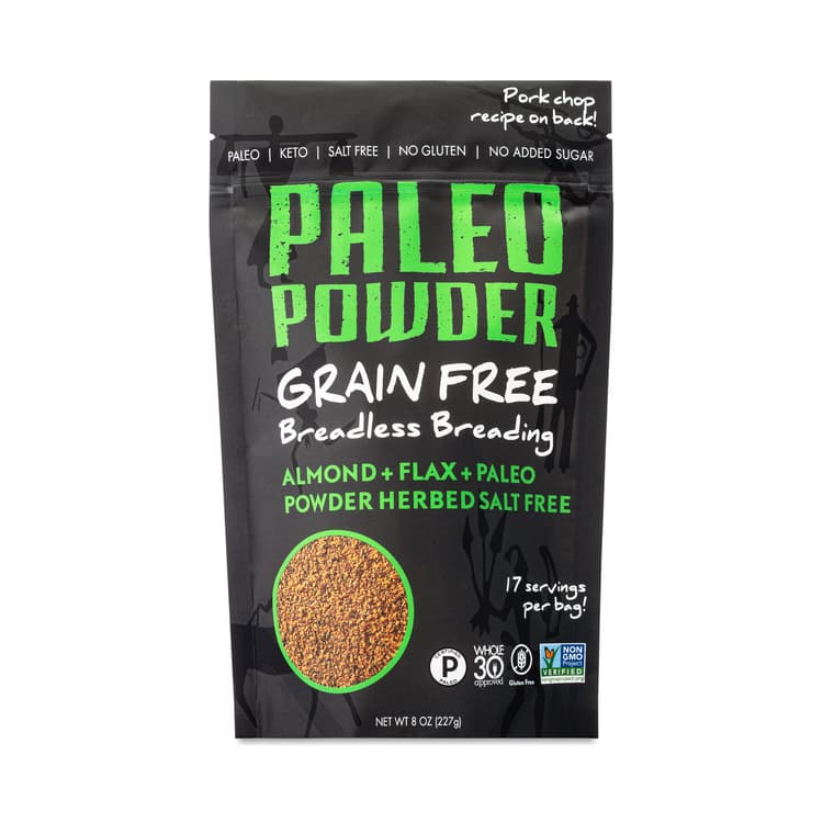 Paleo Powder Breadless Breading, Almond And Herbed Salt Free