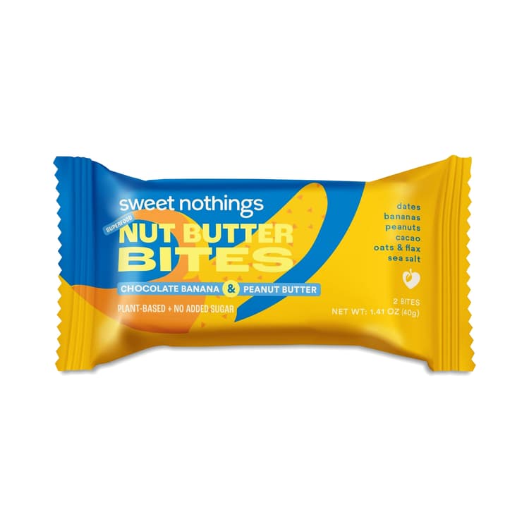 Sweet Nothings Single, Superfood Nut Butter Bites, Chocolate Banana & Peanut Butter