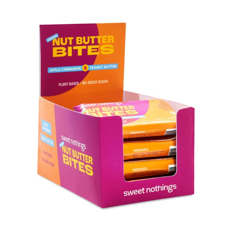 Sweet Nothings Superfood Nut Butter Bites, Apple Cinnamon & Peanut Butter, Value Size