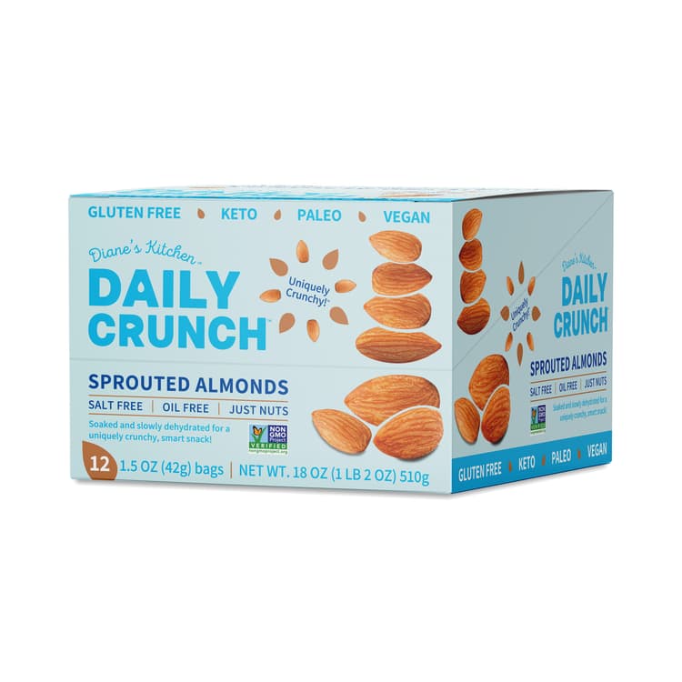 Sprouted Almonds, Snack