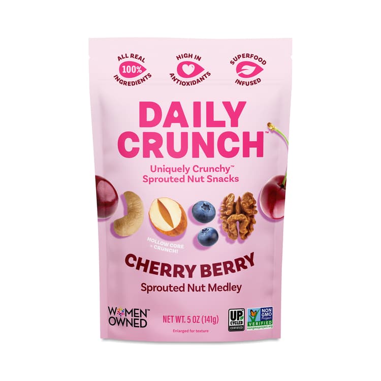 Daily Crunch Cherry Berry Sprouted Nut Snacks
