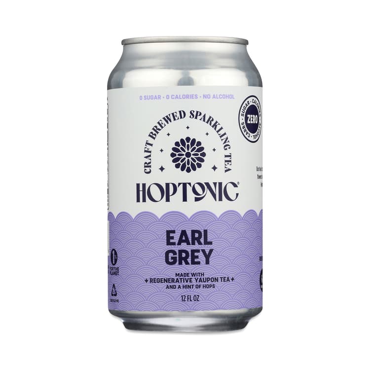 Hoptonic Sparkling Tea With Hops, Earl Grey Black Tea