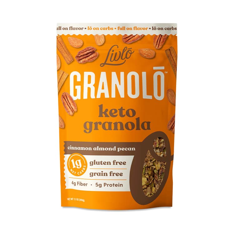 Livlō Granolō Keto Granola Cinnamon Almond Pecan