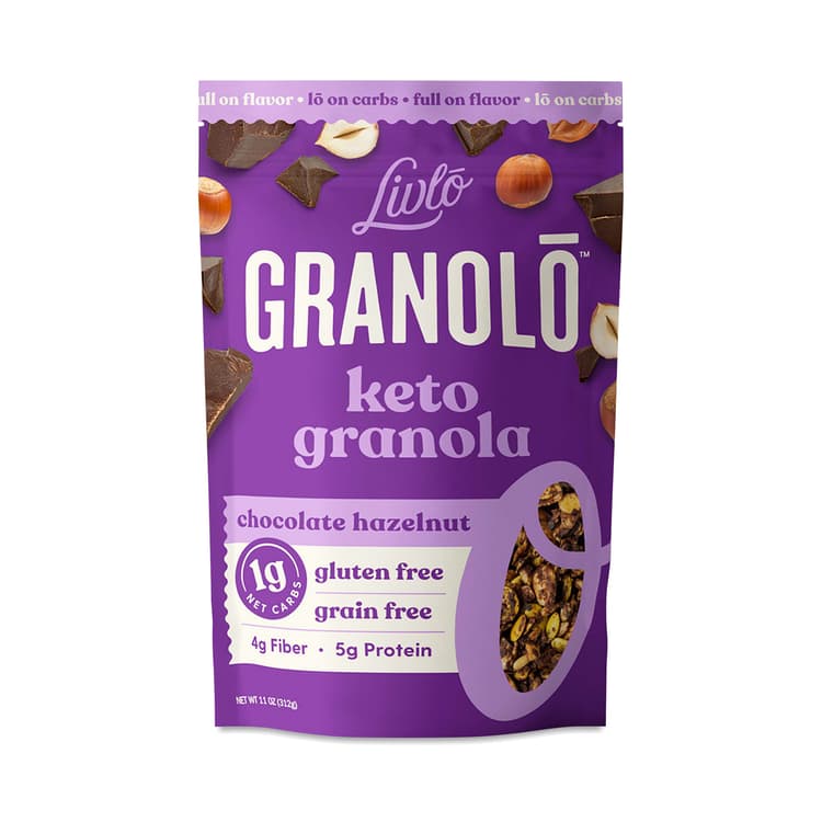 Livlo Keto Granola Chocolate Hazelnut