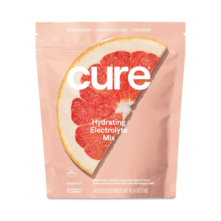 Cure Hydration Hydrating Electrolyte Mix, Grapefruit