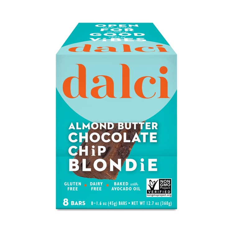 Dalci Blondie, Almond Butter Chocolate Chip