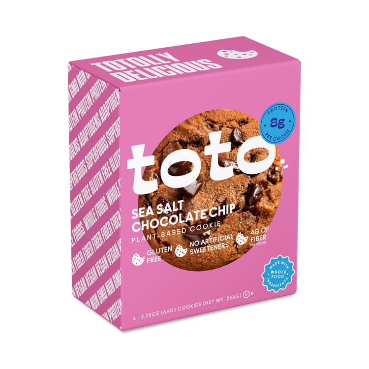 Toto Sea Salt Chocolate Chip Plant-Based Cookie