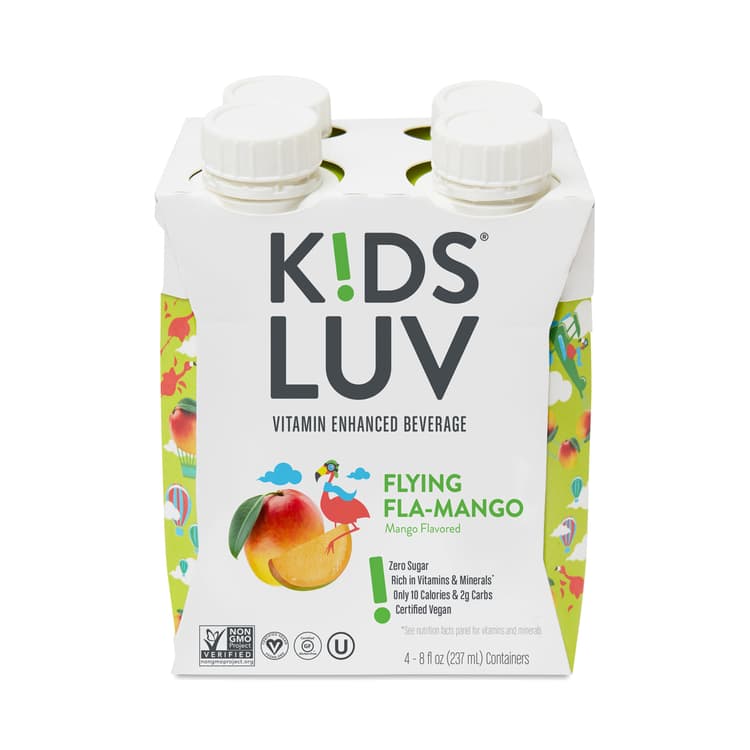 Zero Sugar Vitamin-Packed Flying Fla-Mango Kids Beverage