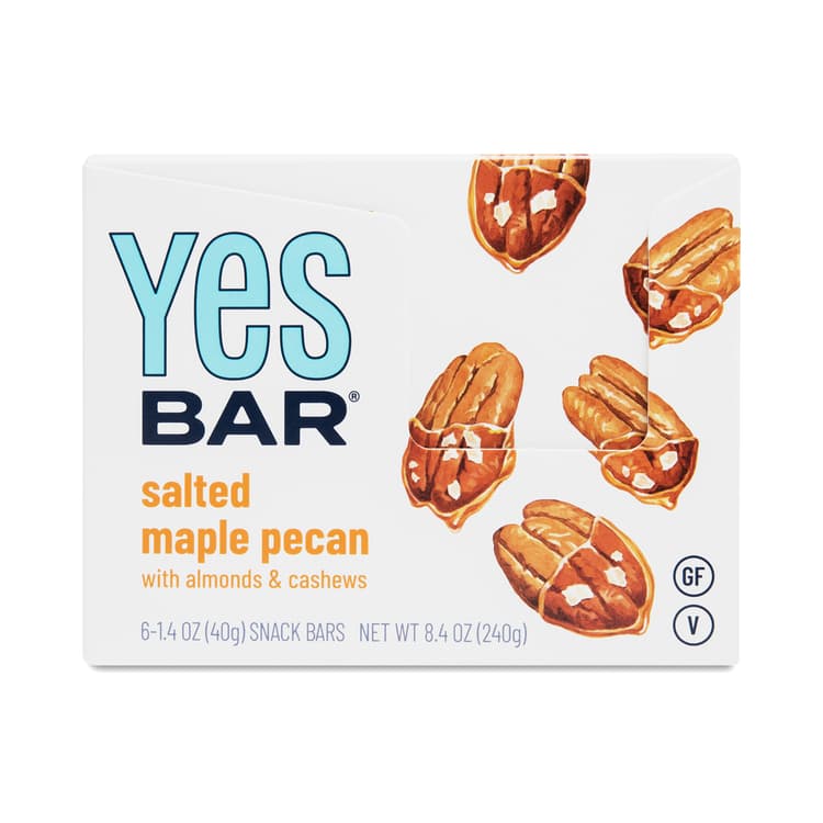 Yes Bar Salted Maple Pecan Bars