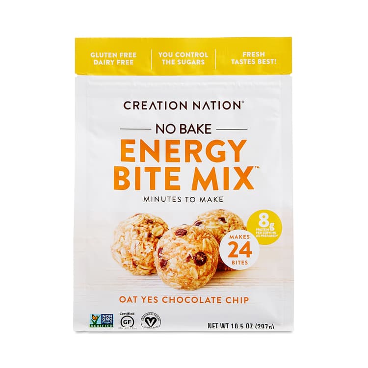 Creation Nation No Bake Energy Bite Mix, Oat Yes Chocolate Chip