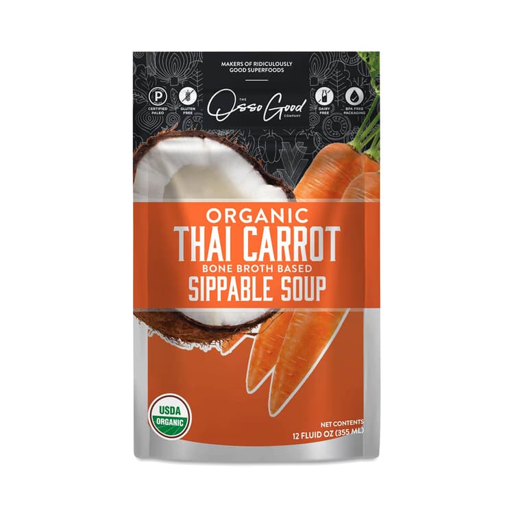 Organic Thai Carrot Paleo Soup
