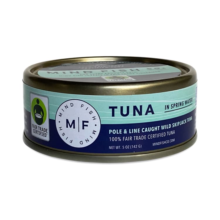 Mind Fish Co. Fair Trade Certified Skipjack Tuna In Springwater