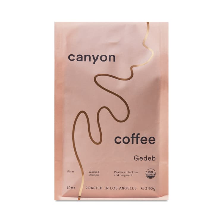 Canyon Coffee Organic Ethiopian Coffee, Whole Bean