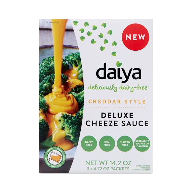 Is it Soy Free? Daiya Deluxe Cheddar Style Cheeze Sauce