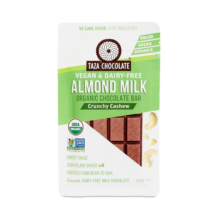 Almond Milk Chocolate, Crunchy Cashew